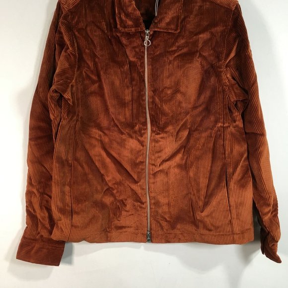 Bhode x Brisbane Moss Cord Full Zip Jacket, Men's Size M - Cinnamon - Picture 11 of 13